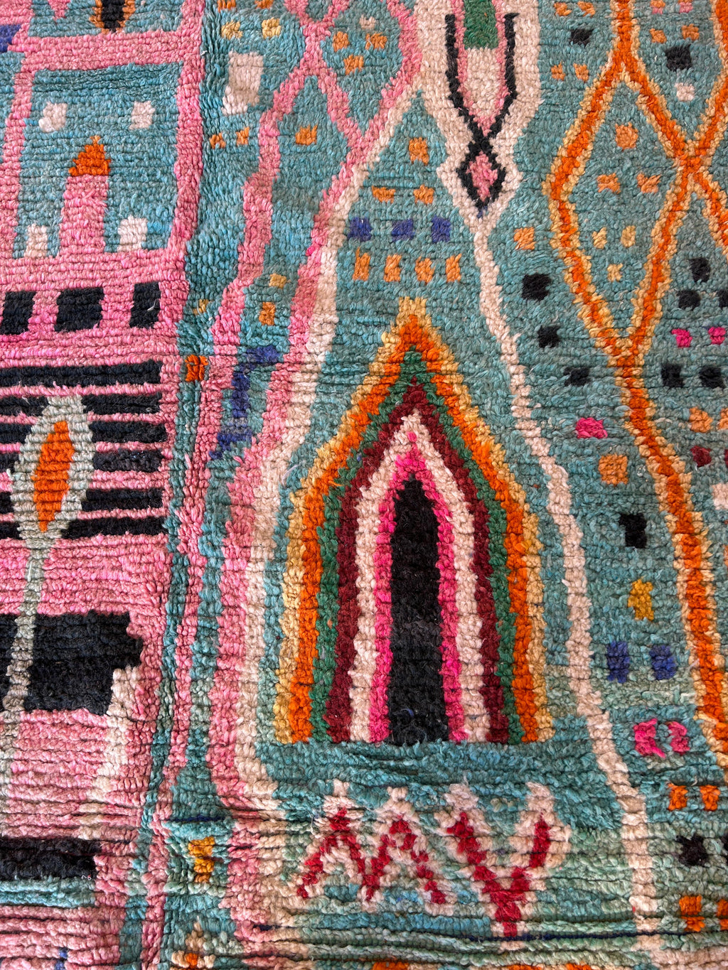 Handmade Moroccan Wool Rug .Kitchen Runner Rug,Gorgeous Beni Ourain Rug,Custom Moroccan Rug.