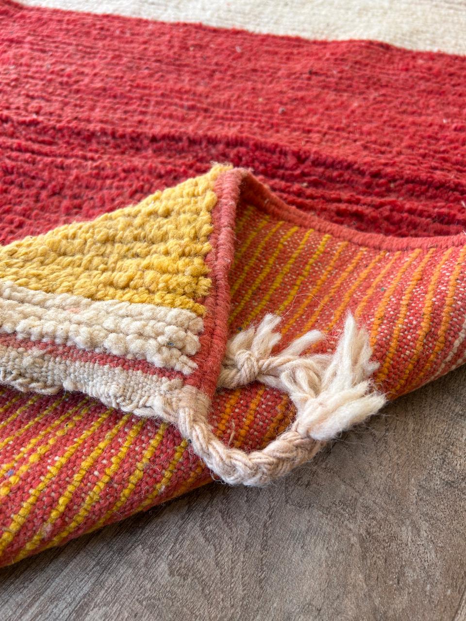 Handmade Rug.large Moroccan Rug, Vibrant Boujaad Rug, Azilal rug, Bright Colored Rug, Abstract Carpet, Bohemian Rug, Tapis Marocain