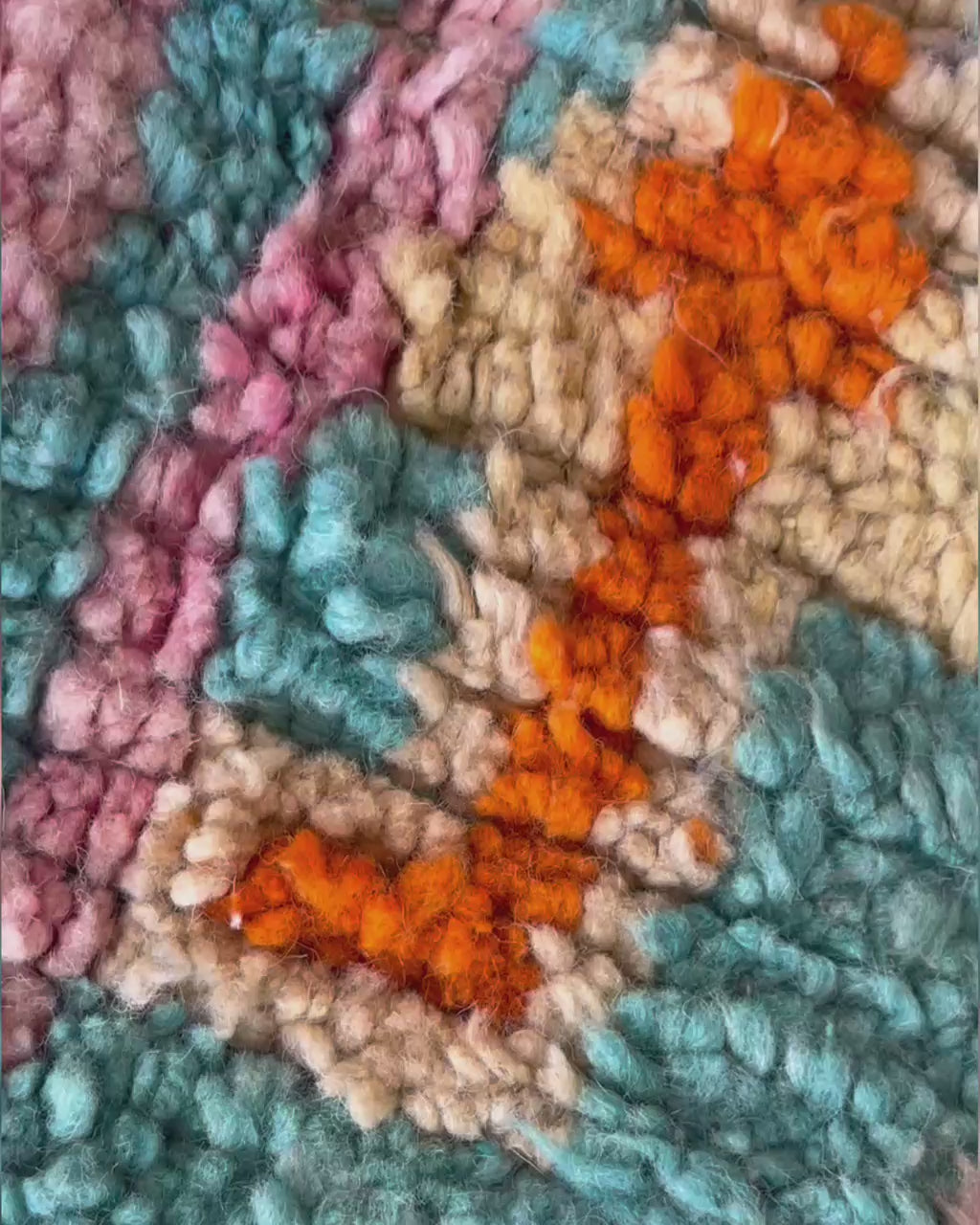 Handmade Moroccan Wool Rug .Kitchen Runner Rug,Gorgeous Beni Ourain Rug,Custom Moroccan Rug.